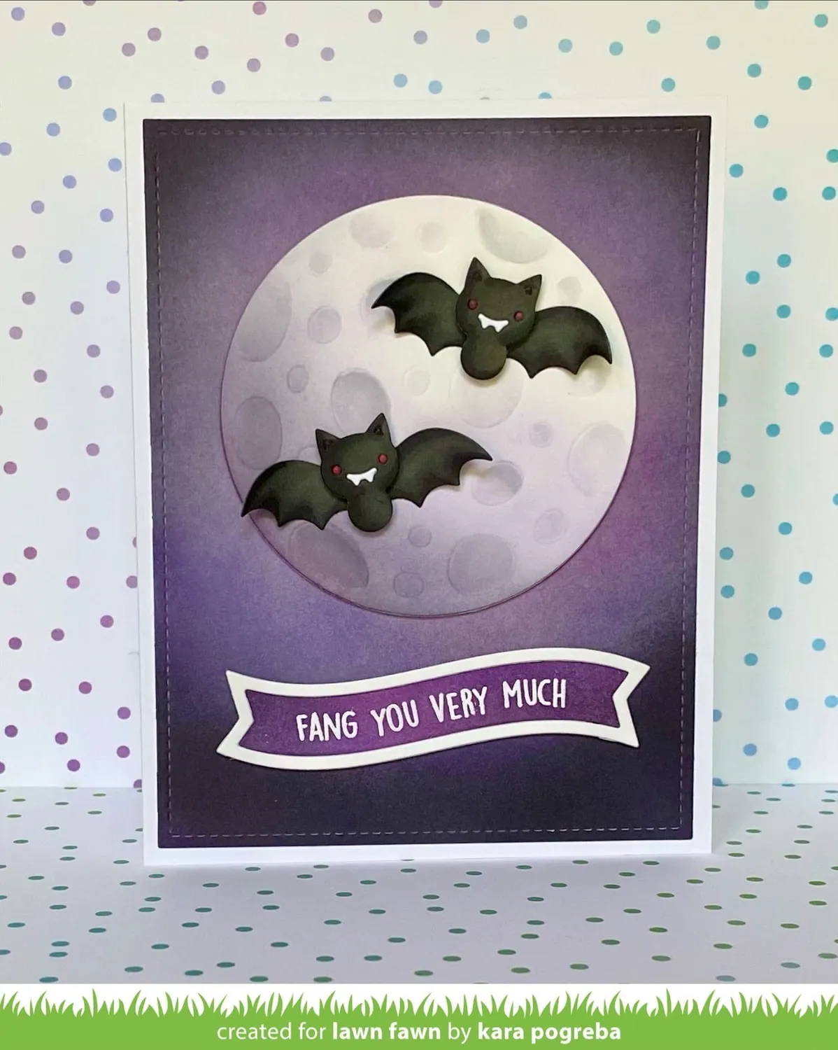 Lawn Fawn Lawn Cuts Full Moon LF2964 Stanzschablone Halloween