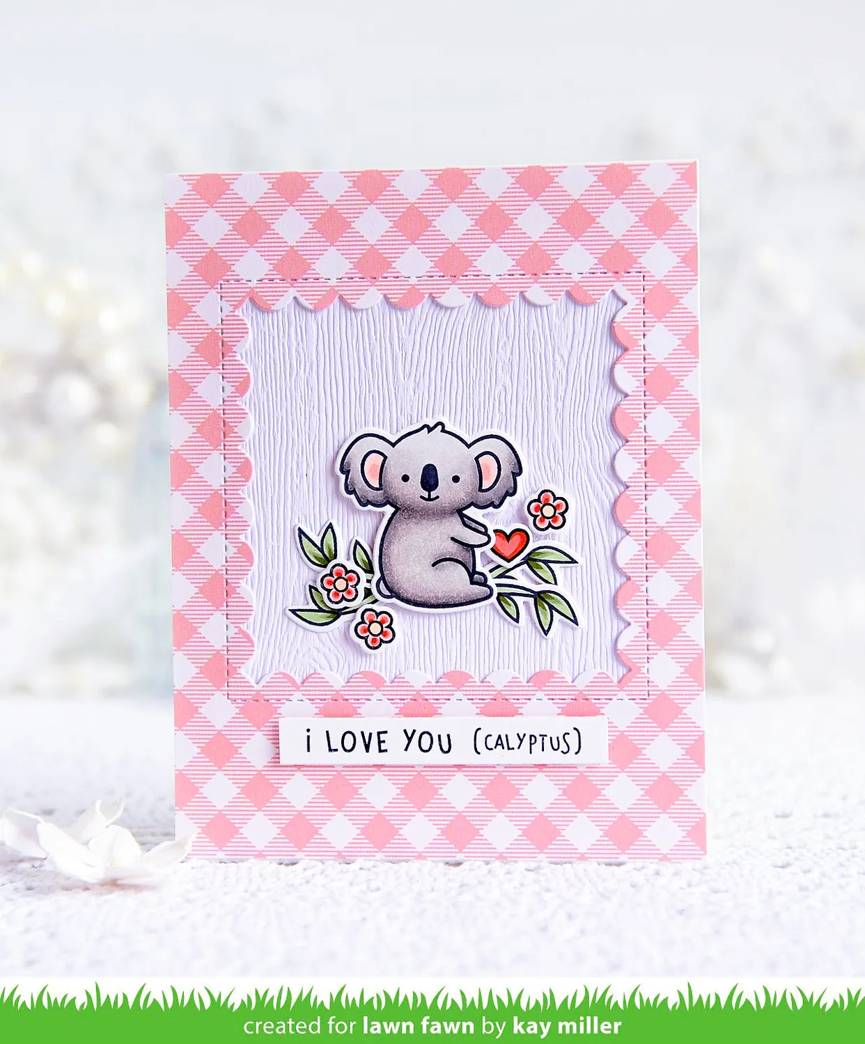 Lawn Fawn I Love Youcalyptus Clear Stempel Koala mini