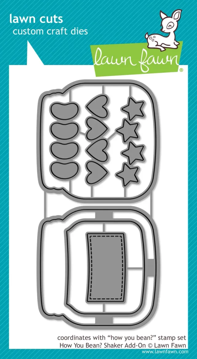 Lawn Fawn How You Bean Shaker Add-On Stanzen