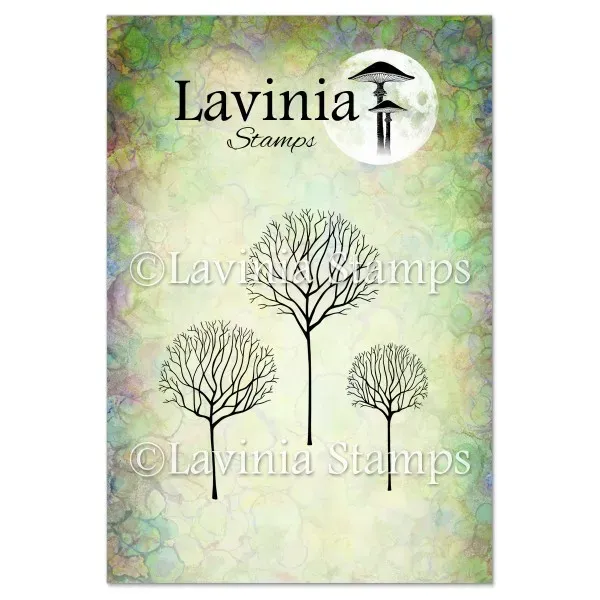 Lavinia-Stamps Skeleton Tree Scene Stempel Photopolymer