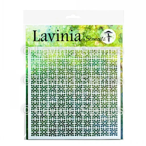 Lavinia Stamps Divine Schablone Stencil Ornament