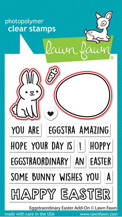 Lawn Fawn Eggstraordinary Easter Add-On Lawn Cuts Stanzen