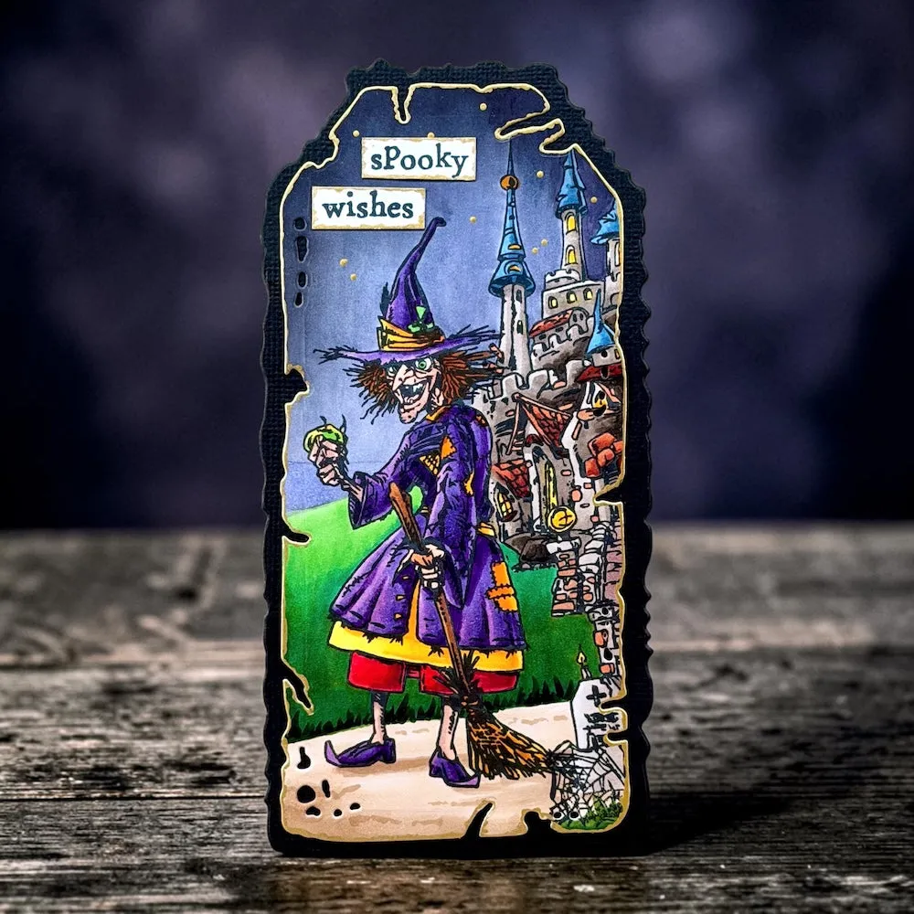 AALL and Create TP-1505 Wicked Chores Stempel A6 Halloween