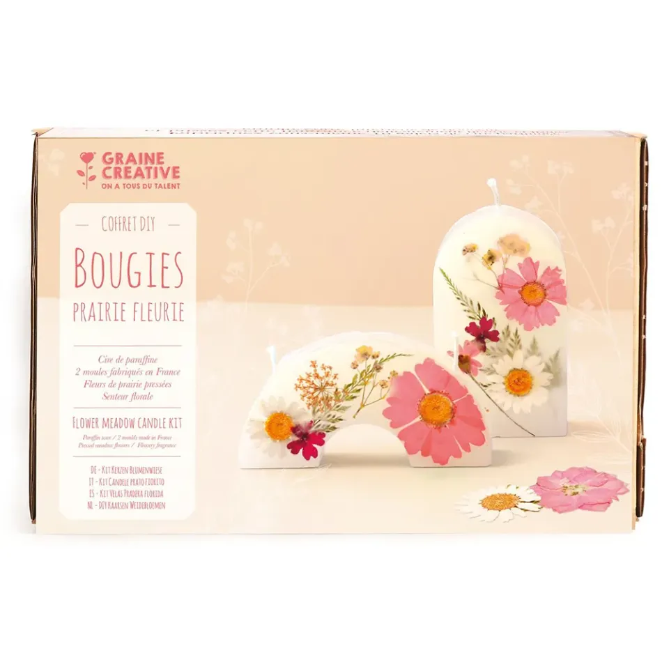 Lavinia Stamps Meadow Flower Candle Bastelset
