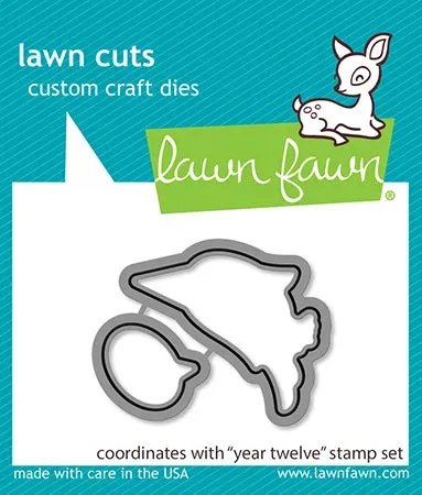 Lawn Fawn Year Twelve LF2789 Stanzschablonen Papagei