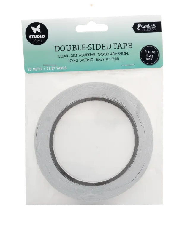 StudioLight Essentials Klebeband doppelseitig 6 mm 20 m