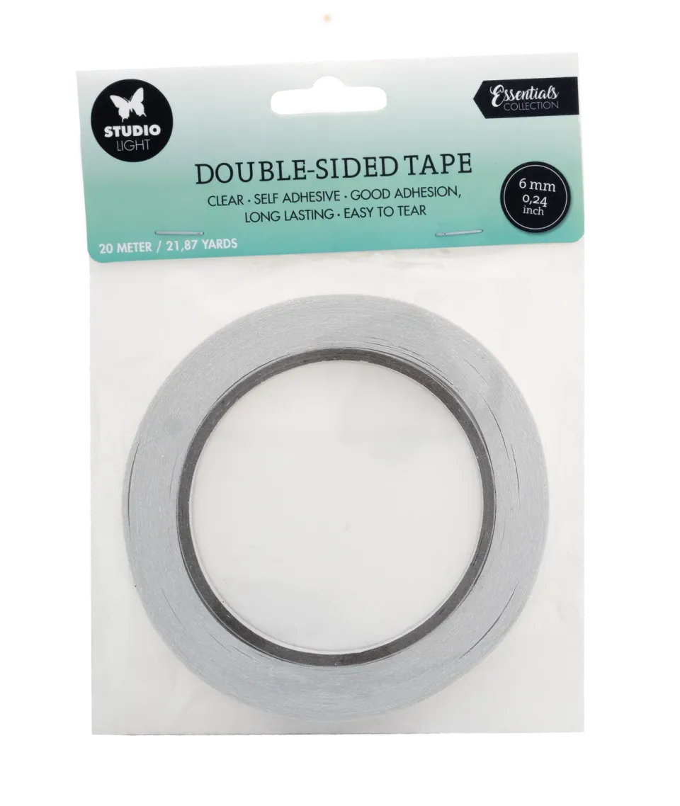 StudioLight Essentials Klebeband doppelseitig 6 mm 20 m