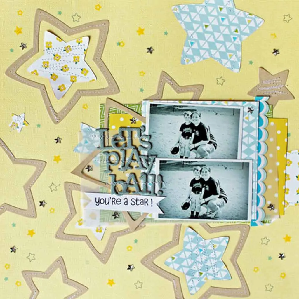 Lawn Fawn Lawn Cuts Puffy Star Stackables Stanzschablonen Sterne