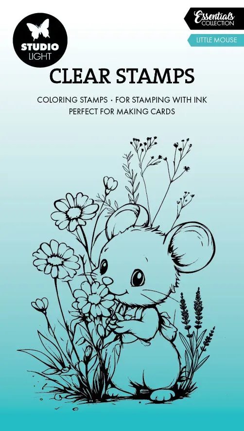 Studio Light Essentials Little Mouse Clear Stamps