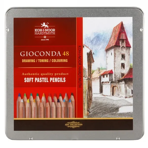 Lavinia Gioconda Soft Pastel Pastellstifte 48er Blechdose