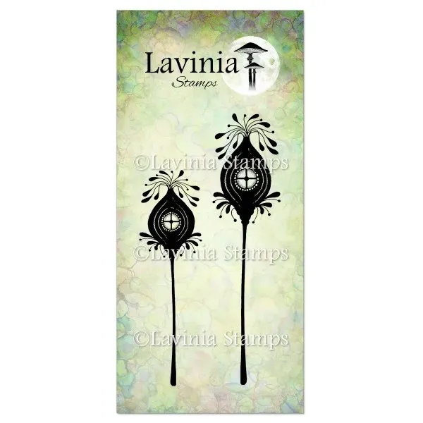 Lavinia Stamps Silhouette House Pods Stempel Photopolymer