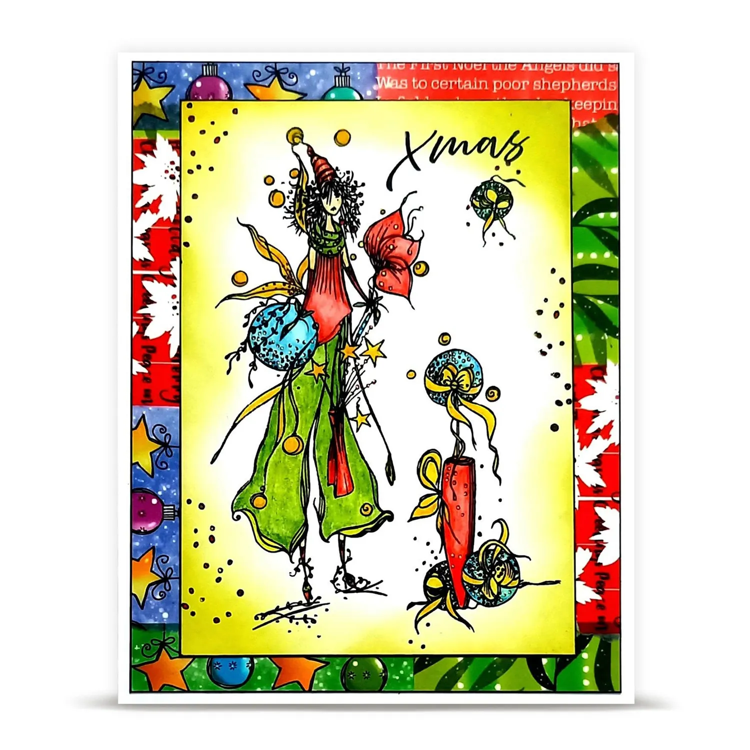 AALL and Create Soizic Dreaming Carols Stempel Bundle A6 4-tlg