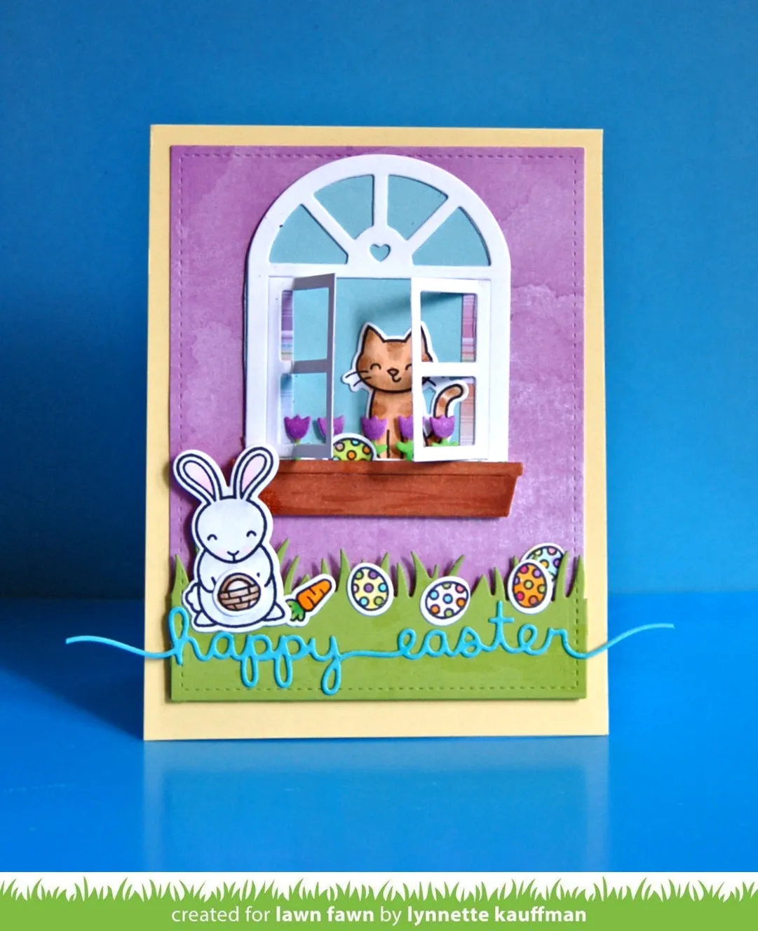 Lawn Fawn Hoppy Easter Stempel Mini Hase Ostern
