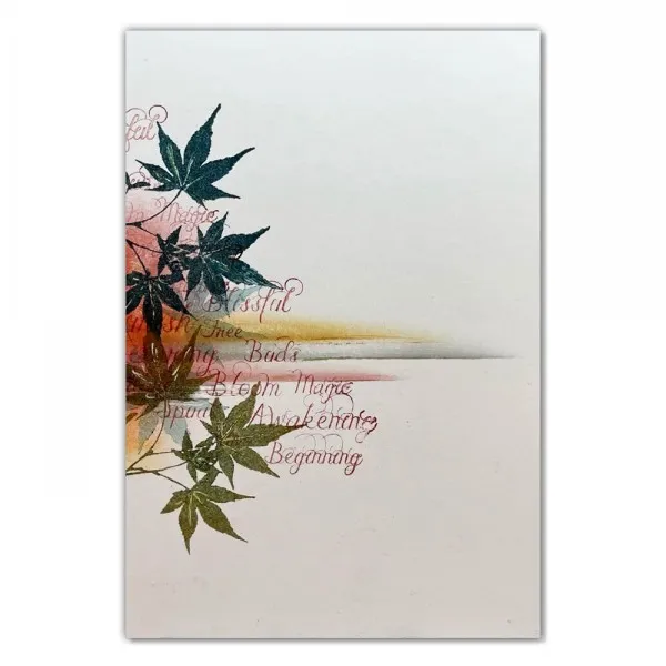 Lavinia Stamps Words of Spring Stempel Text Photopolymer