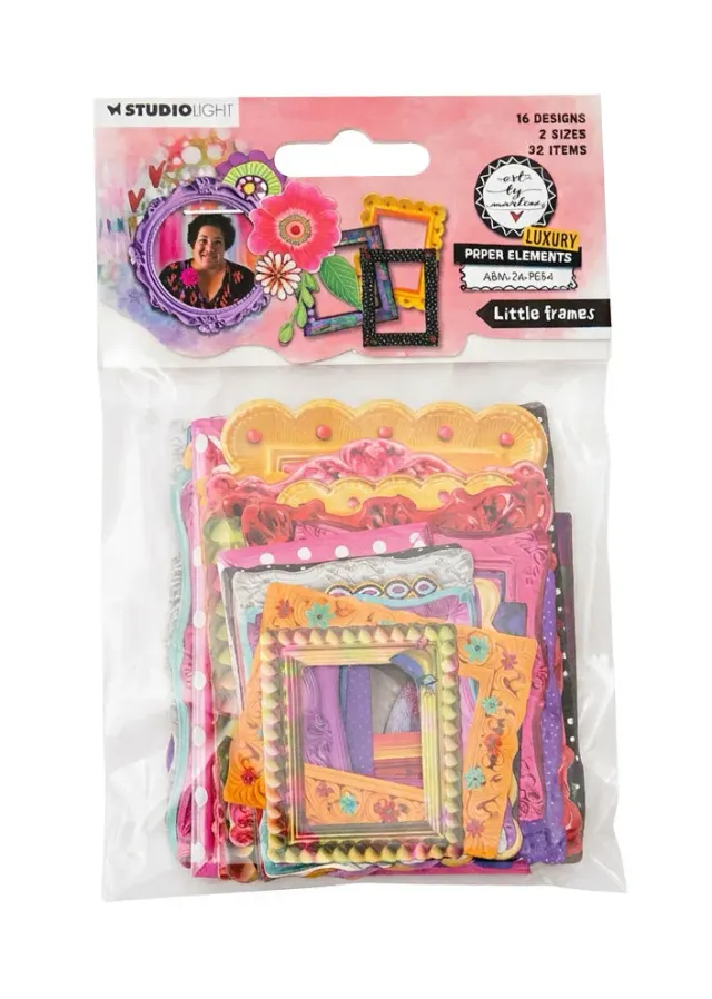 Art by Marlene 2026 Paper Elements Little Frames 32 Teile