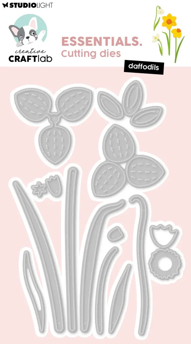 Creative Craftlab Essentials Daffodils Stanzschablonen Blumen