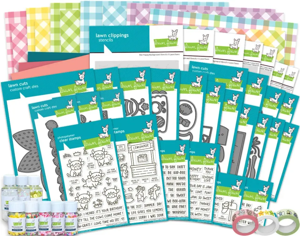 Lawn Fawn Summer 2026 Release Bundle Set komplett