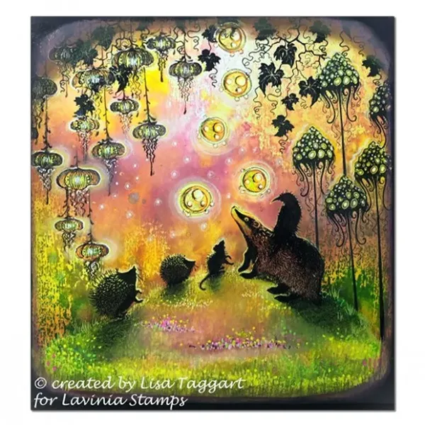 Lavinia-Stamps Luna Lights Stempel Photopolymer Lichter