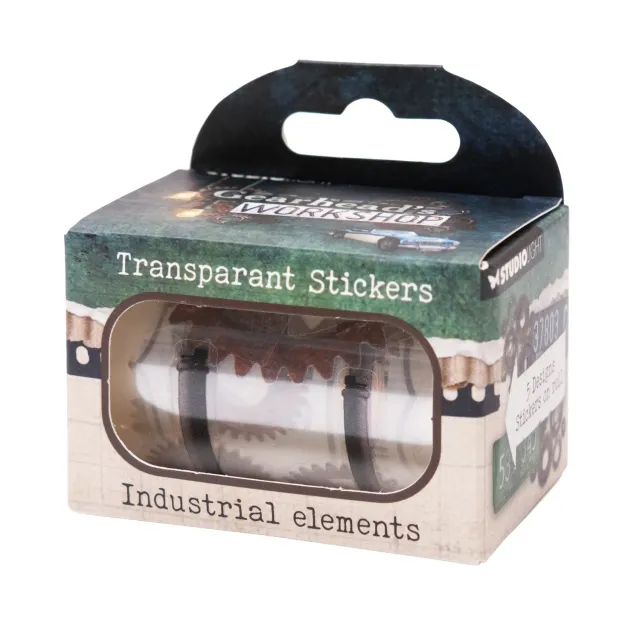 StudioLight Gearhead's Workshop Klare Sticker Rolle Industrie 5 m