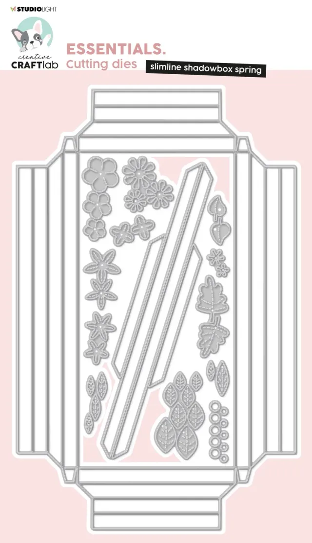 Creative Craftlab Essentials Shadowbox Spring Cutting Die