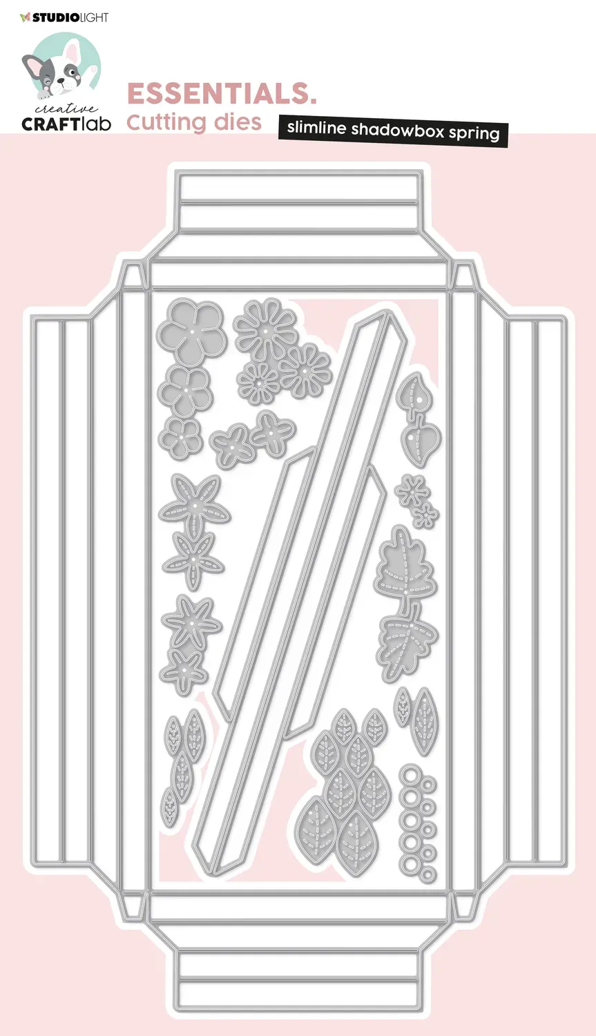 Creative Craftlab Essentials Shadowbox Spring Cutting Die