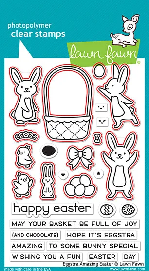 Lawn Fawn Eggstra Amazing Easter Lawn Cuts Stanzschablone Ostern