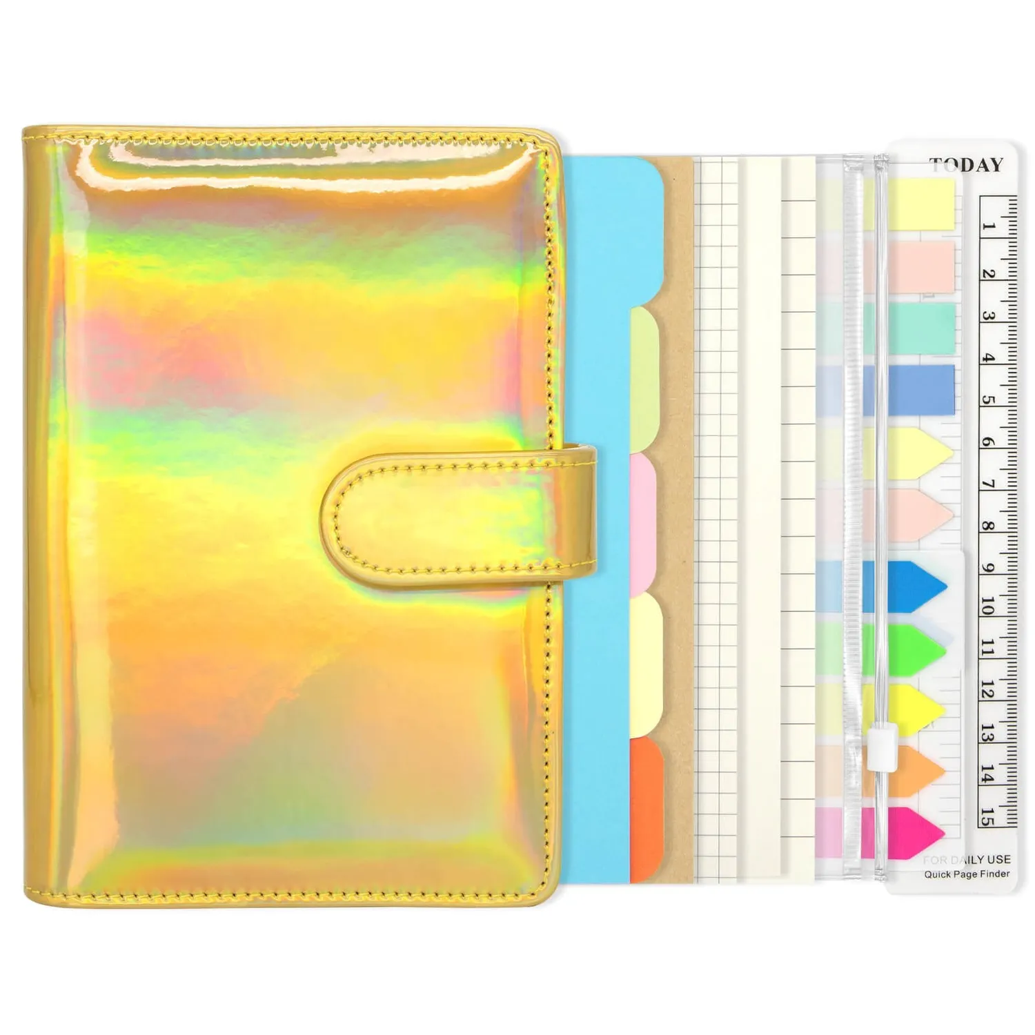 Ieebee Silver Moon Dream Notizbuch A6 Silber Scrapbook
