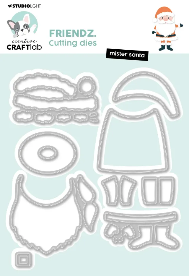 Creative Craftlab Friendz Stanzschablone Mister Santa