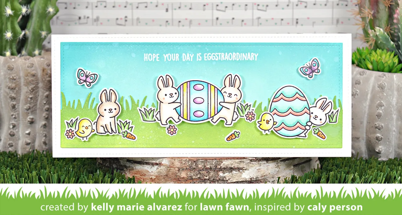 Lawn Fawn Eggstraordinary Easter Stempelset Add-On
