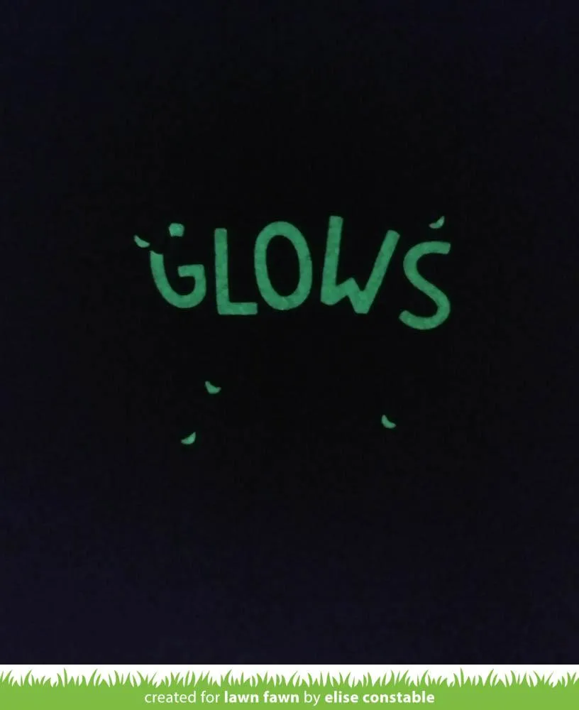 Lawn Fawn Glow-in-the-Dark Embossingpulver 1oz Halloween