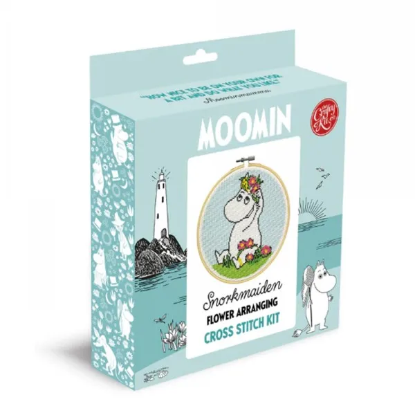 Lavinia Stamps Snorkmaiden Stickset Kreuzstich Anfänger