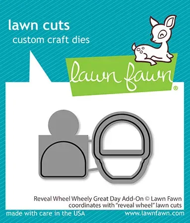 Lawn Fawn Reveal Wheel Wheely Great Day LF3073 Add-on