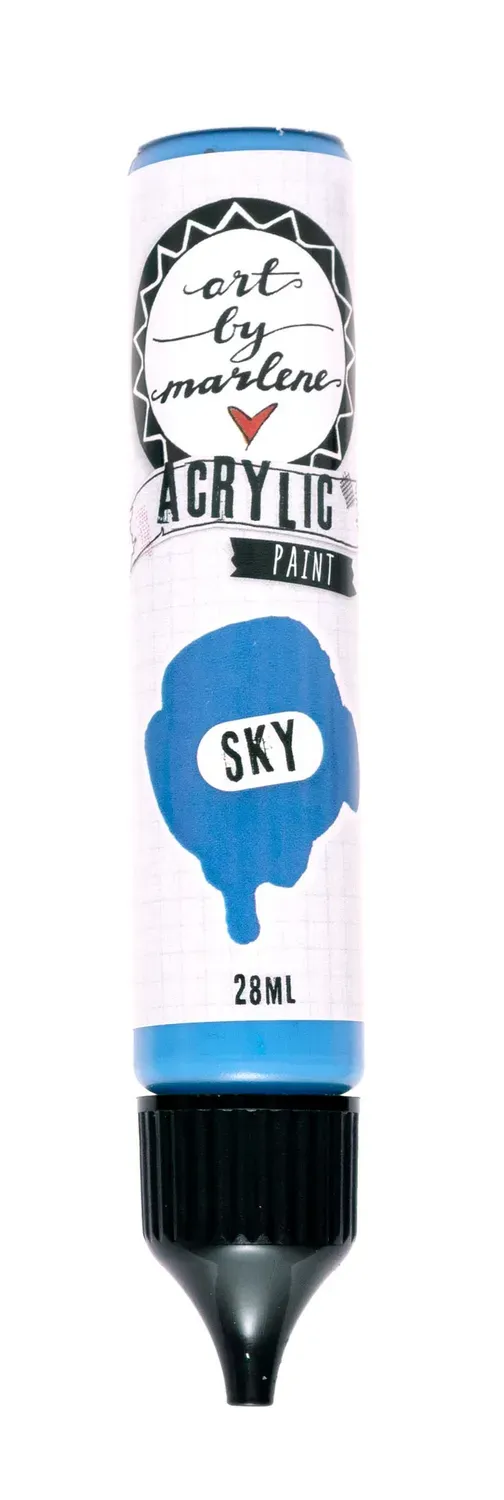 Art by Marlene Essentials Sky Acrylfarbe 28 ml Blau
