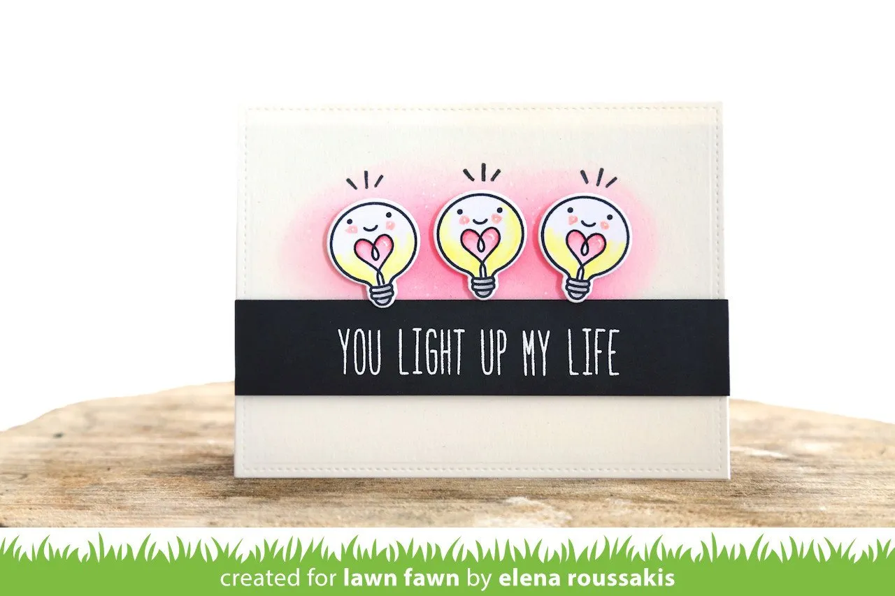 Lawn Fawn Turn Me On LF1020 Stempel Glühbirne