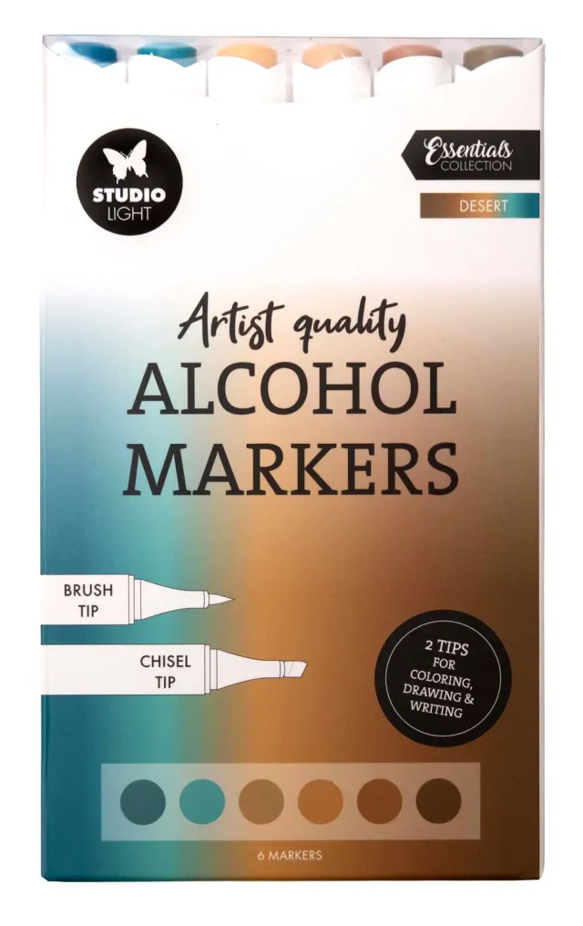 Studio Light Essentials Alkoholmarker Desert 6 Stück