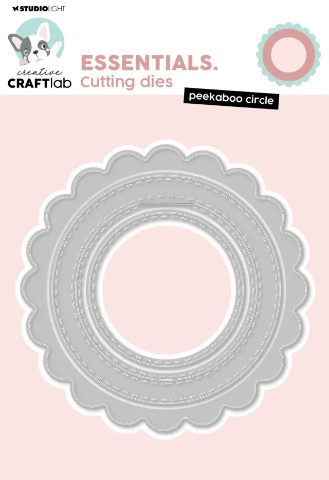 Creative Craftlab Essentials Peekaboo Circle Stanzschablone