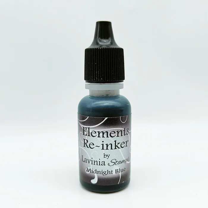 Lavinia Stamps Elements Re-Inker Stempelfarbe Midnight Blue