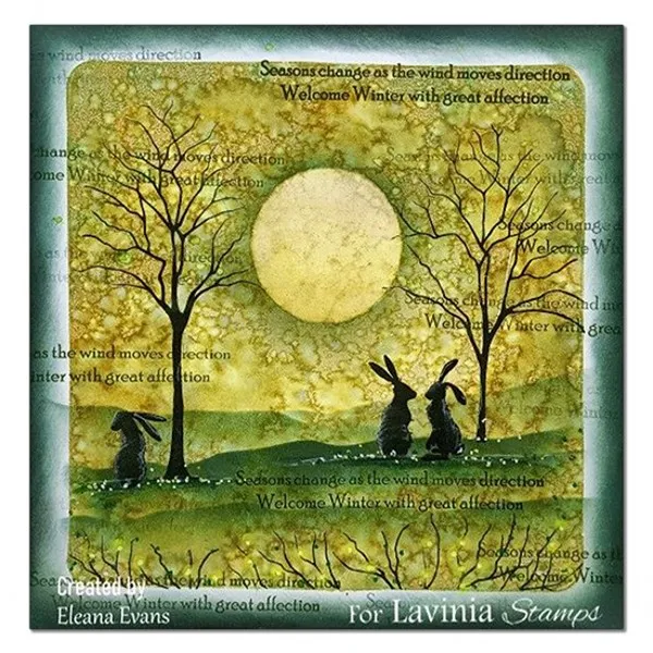 Lavinia-Stamps Elm Stempel Baum Photopolymer