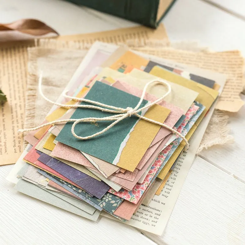Ieebee Minimalist Deko Papier Flowers & Grass 60 Stück