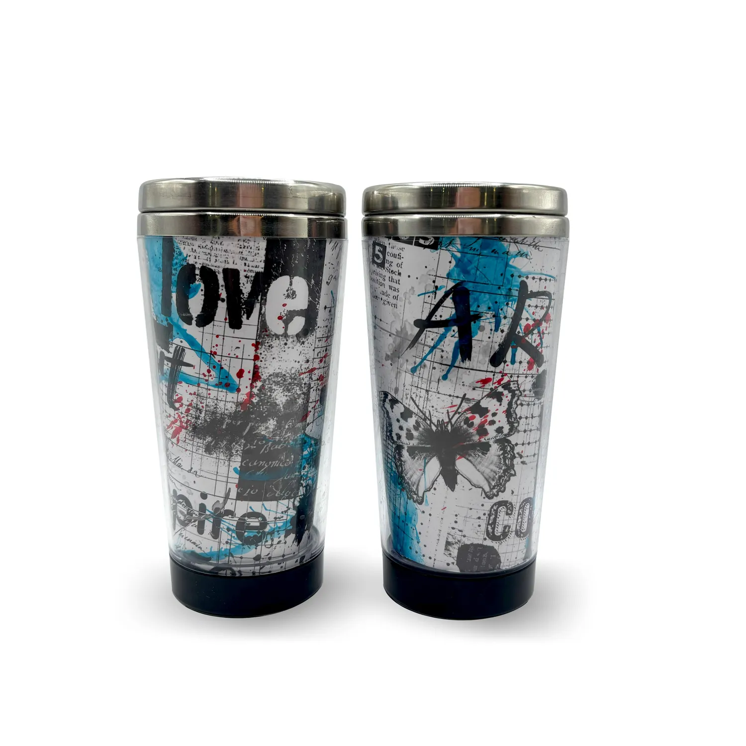 AALL and Create RO-19 Edgy Botanica Rub-Ons A5 2 Bogen