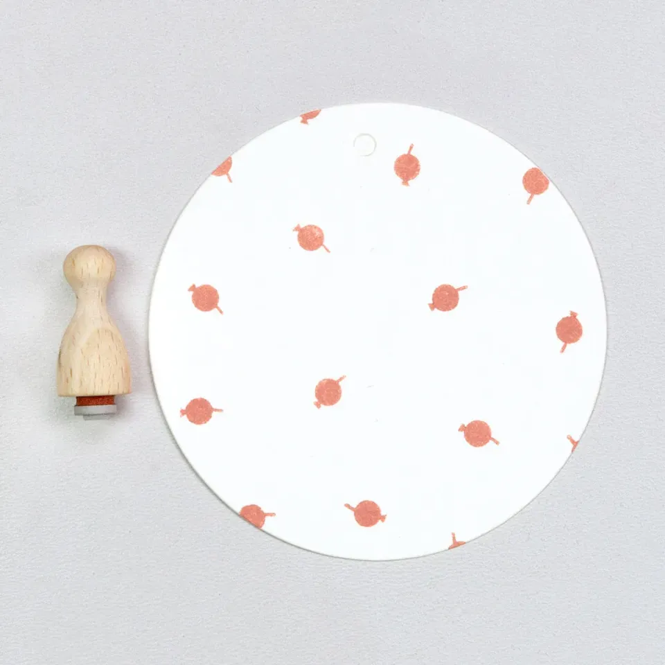 Perlenfischer Berry 2 Mini Stempel Beere 5 x 6 mm
