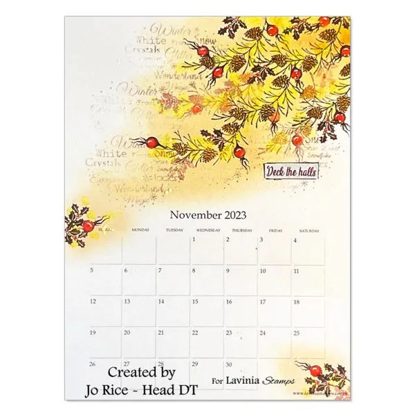 Lavinia Stamps Winter Magic Stempel Photopolymer