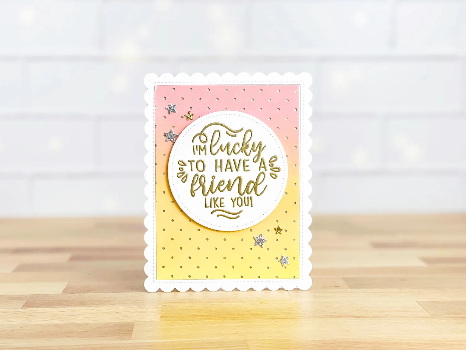 Lawn Fawn Itsy Bitsy Polka Dot Hotfoilplatte Hintergrund