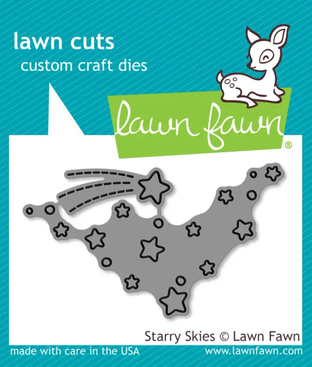Lawn Fawn Starry Skies LF1377 Stanzschablonen Sterne
