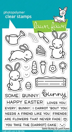 Lawn Fawn Some Bunny Stempelset Hase Ostern
