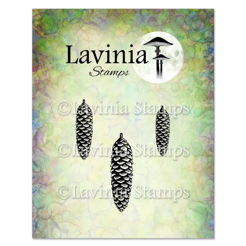 Lavinia Stamps Sugar Pine Cone Stempel Zapfen