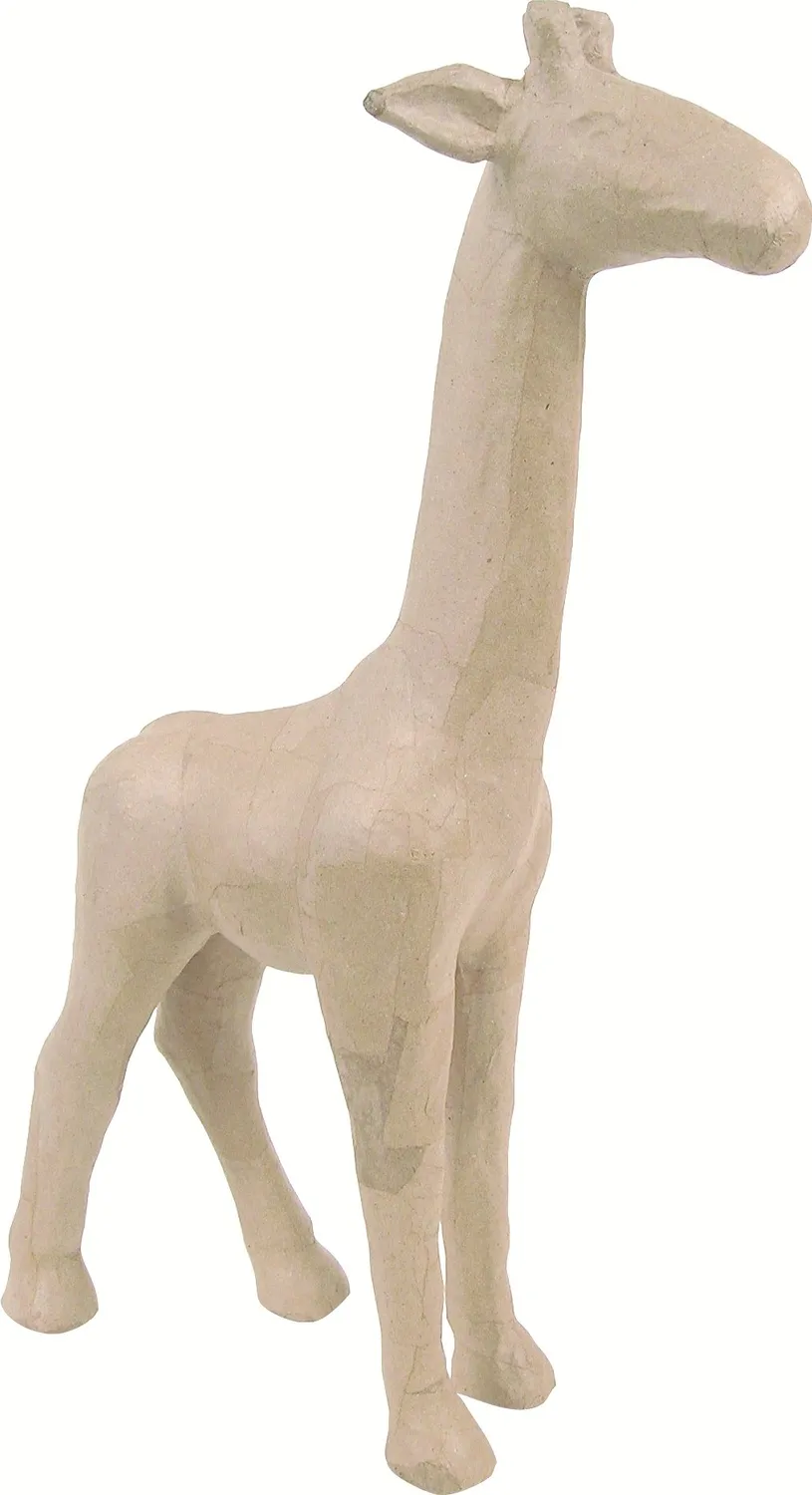 décopatch LA102O Giraffe Pappmaché 56 cm zum Verzieren