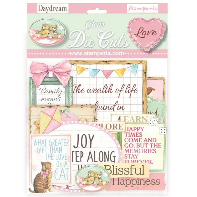 Stamperia DayDream Clear Die-Cuts Papiermotive