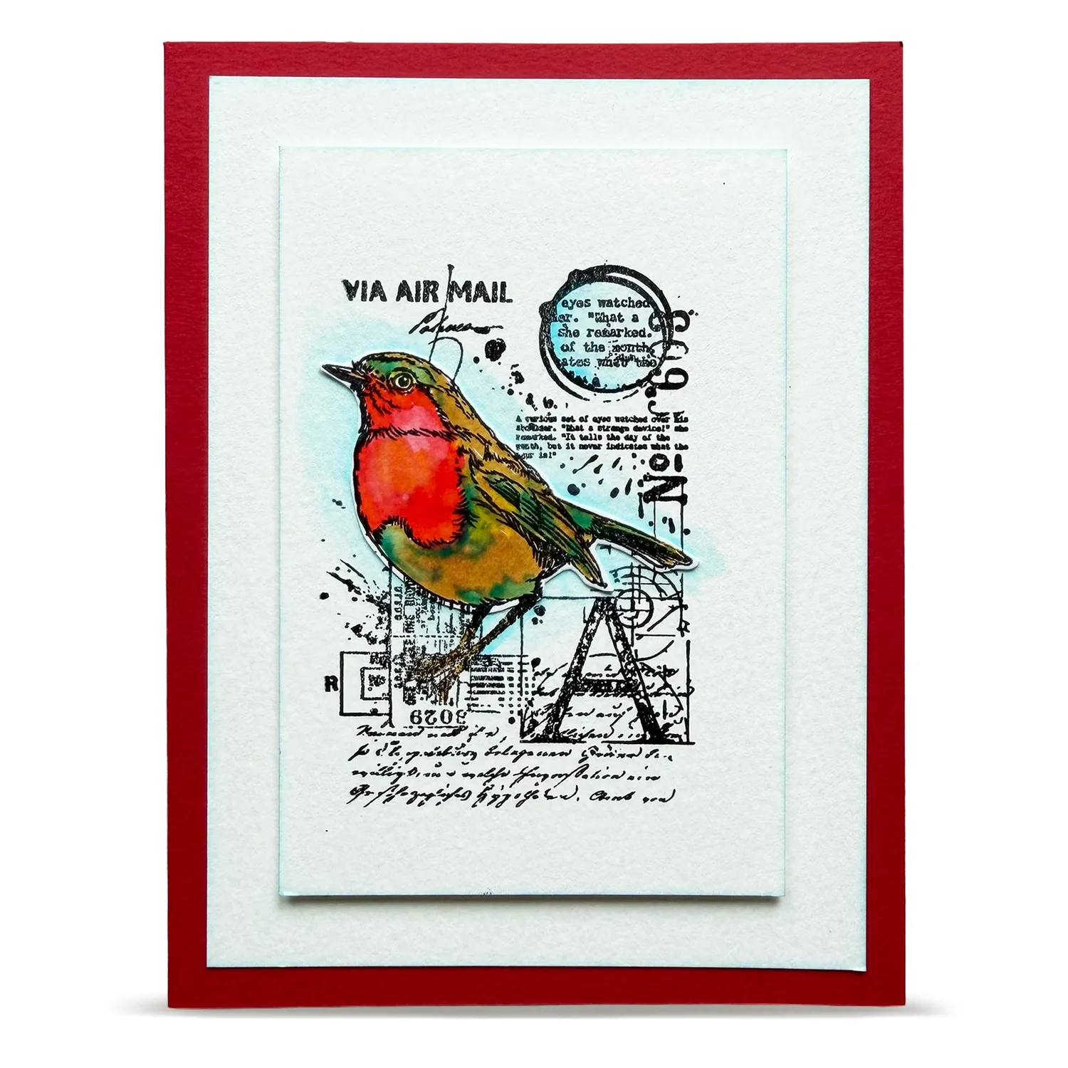 AALL and Create TP-1353 Mailbird A Stempel A7 klar