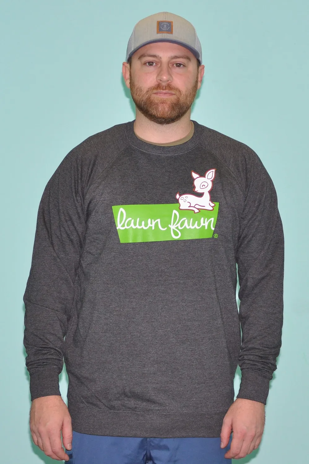 Lawn Fawn Sweatshirt 2XL Pullover Baumwollmischung